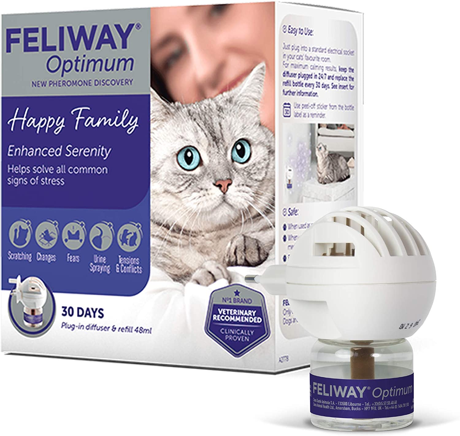 "Feliway Optimum" Ramesniam gyvenimui