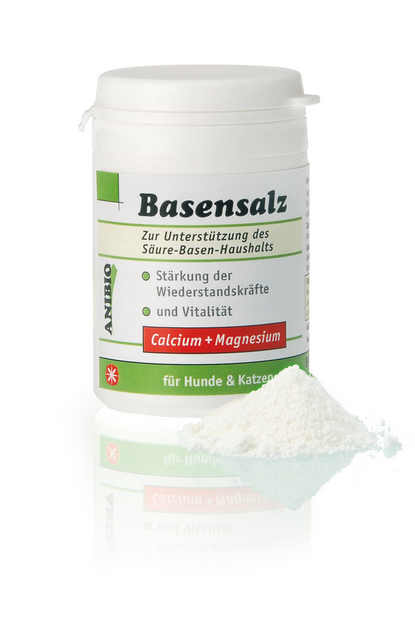 ANIBIO BASENSALZ, druska rūgščių ir šarmų balansui palaikyti šunims ir katėms