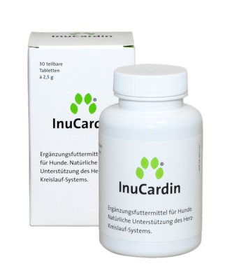 INUCARDIN, pašaro papildas širdžiai ir kraujagyslėms, šunims