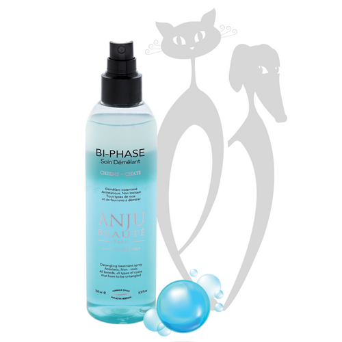 ANJU BI-PHASE, purškalas sąvėloms šalinti šunims ir katėms