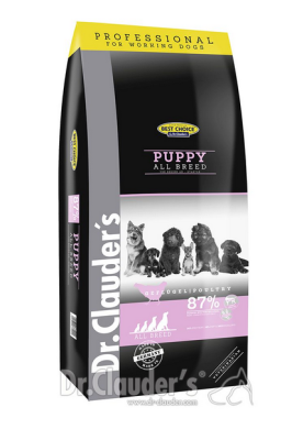 DR. CLAUDER'S PUPPY subalansuotas sausas maistas mažiems šuniukams 20kg