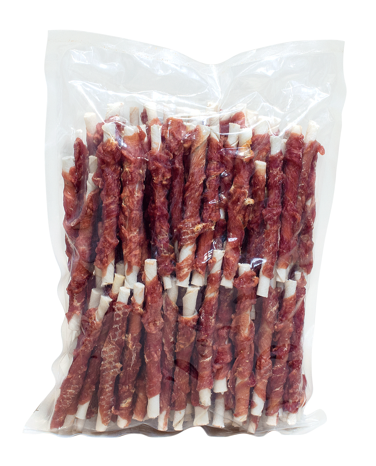 Sausgyslinė lazdelė su antiena, skanėstas šunims, 1 kg