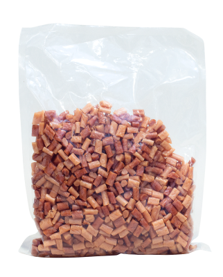 Vištienos ir antienos gabaliukai, skanėstai šunims, 1 kg