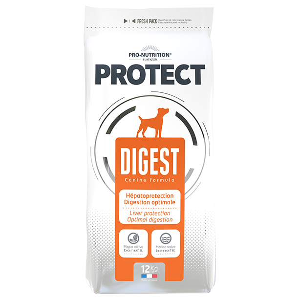 PRO-NUTRITION PROTECT DIGEST, subalansuotas dietinis pašaras virškinimo sutrikimų turintiems šunims, 12kg